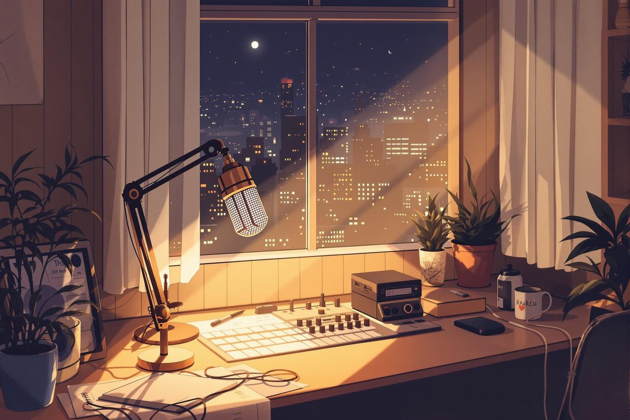 短剧免费观看红果果 - 深夜电台，暖心陪伴治愈动漫短剧